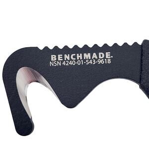Benchmade Rescue Hook 7 Protective Sheath Stainless Steel Black MOLLE Compatible